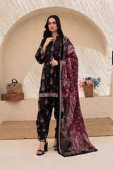 O'Pole Unstitched 3 Piece Winter Vol-01 Collection-OP-09