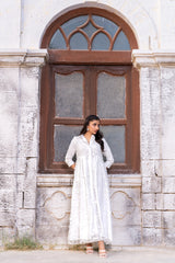 Dhaga Stitched Summer Women Suit-Serene Bloom