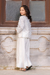 Dhaga Stitched Summer Kids Suit-Butterfly Whisper