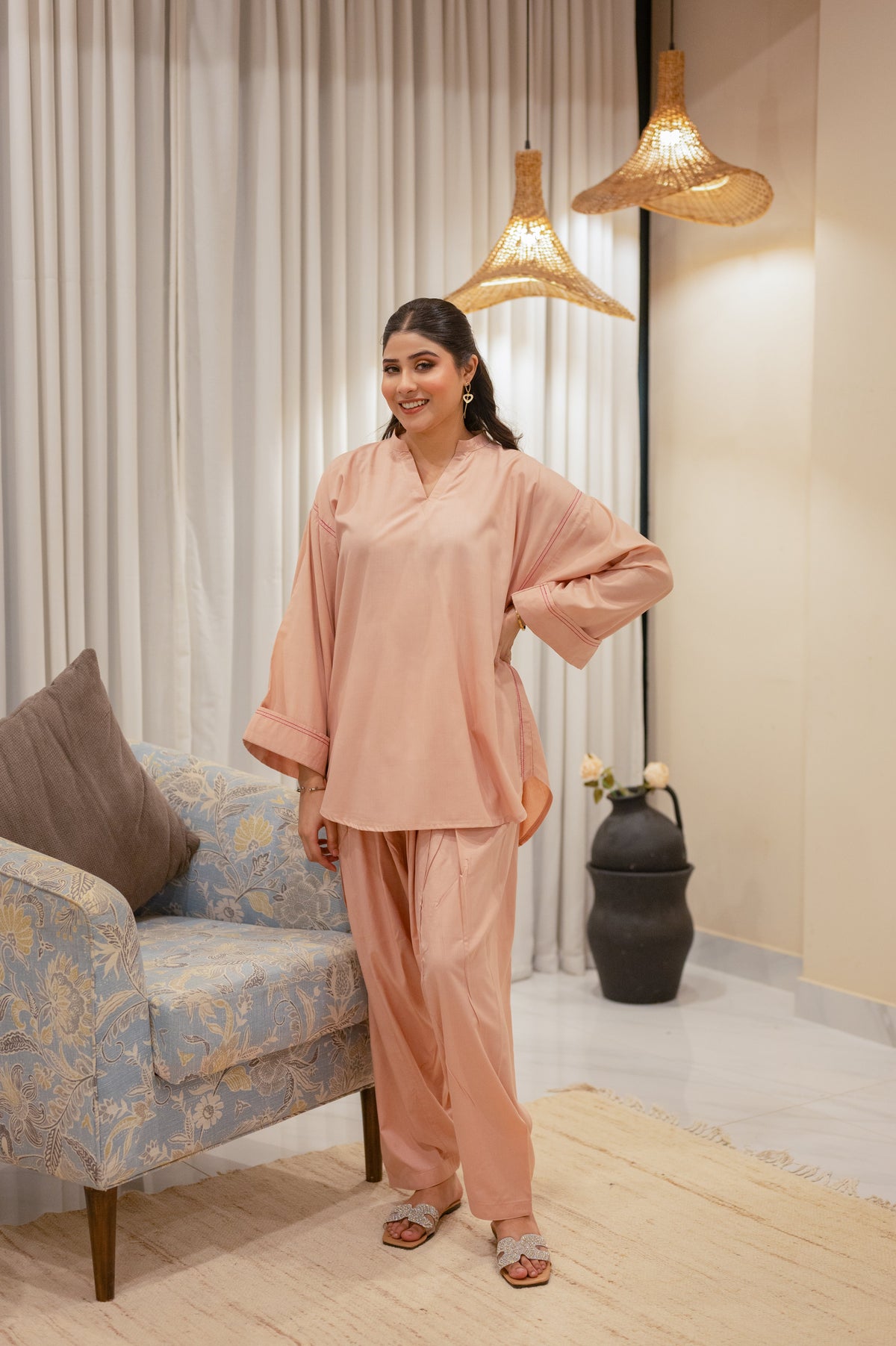 TAD PINK SHALWAR KAMEEZ