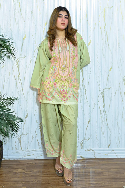 TAD Mint green shalwar kameez