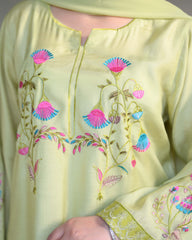 Zayne By Mashrib Stitched Summer Vol-01 Collection'2025-Olivae - 3pc