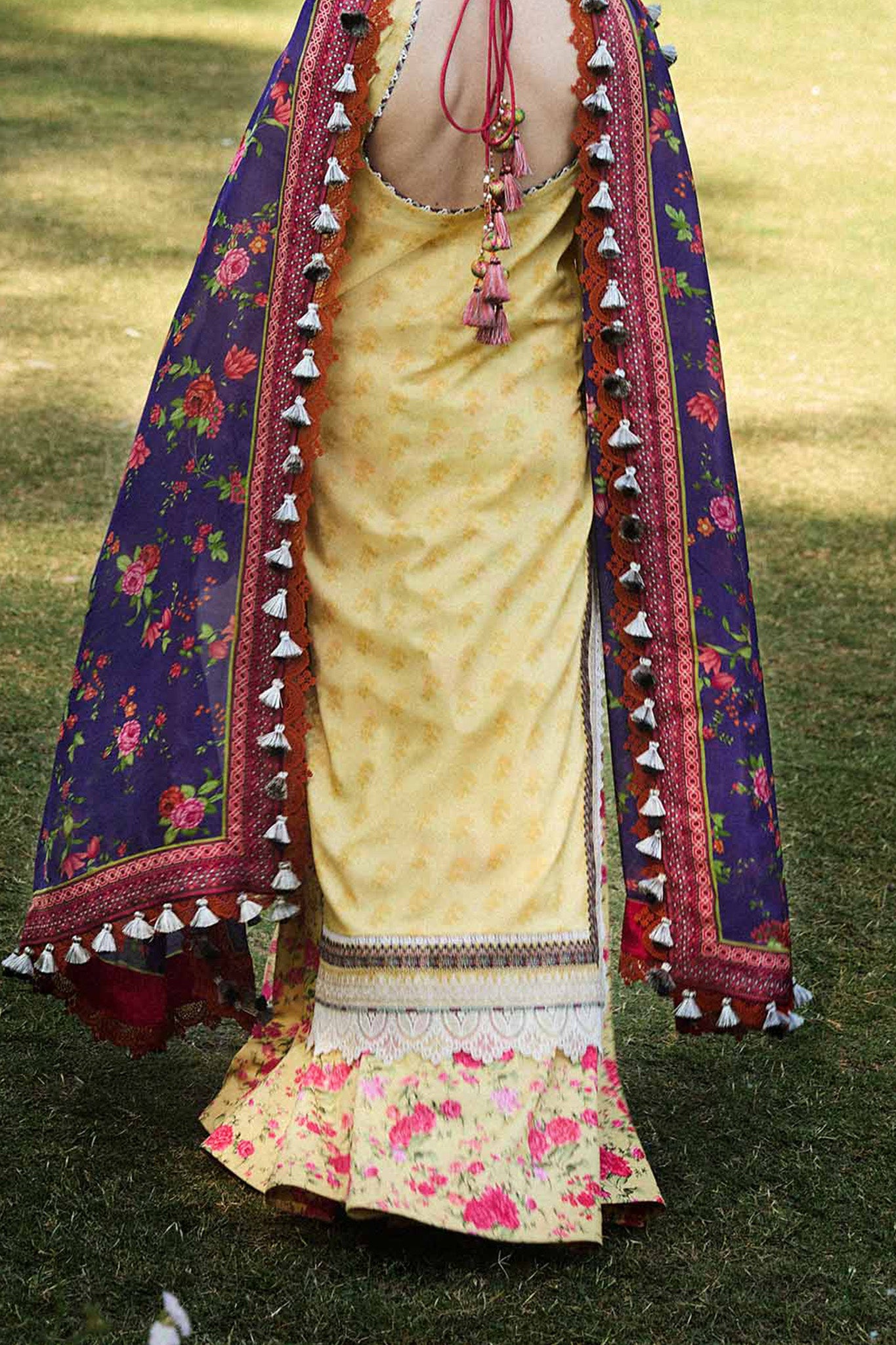 SS Lawn By Hussain Rehar Unstitched 3 Piece Emb Lawn Collection'2024-Opal