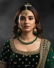 Opulent Tradiitional Necklace Set - Zeesy Jewellery
