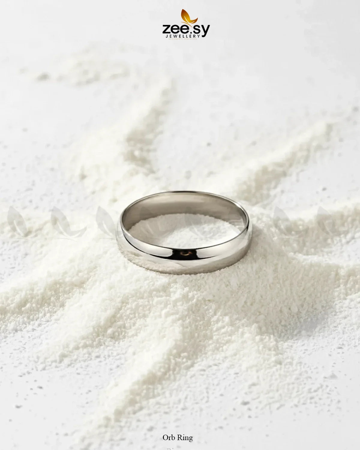 Orb Ring Silver - Zeesy Jewellery