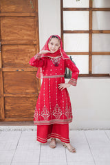 Saheli By Suntex Stitched 3 Piece Formals Eid Edit Suit-2587