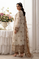 Dastoor by Ramsha Unstitched 3 Piece  Organza Vol-02 Collection'2025-P-209