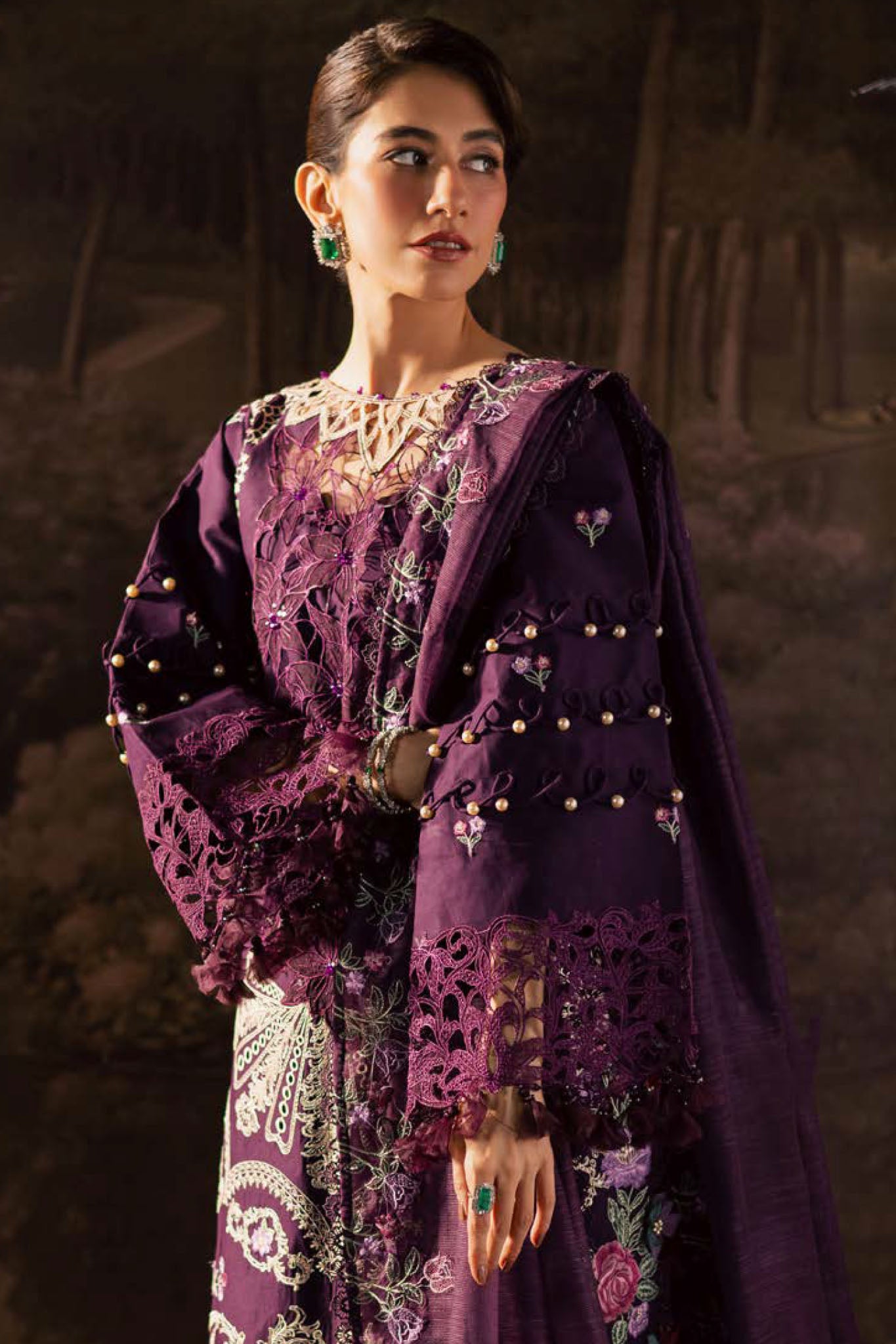 Enchanted Tales By Parishay Unstitched 3 Piece Luxury Lawn Collection'2025-P-ET-07
