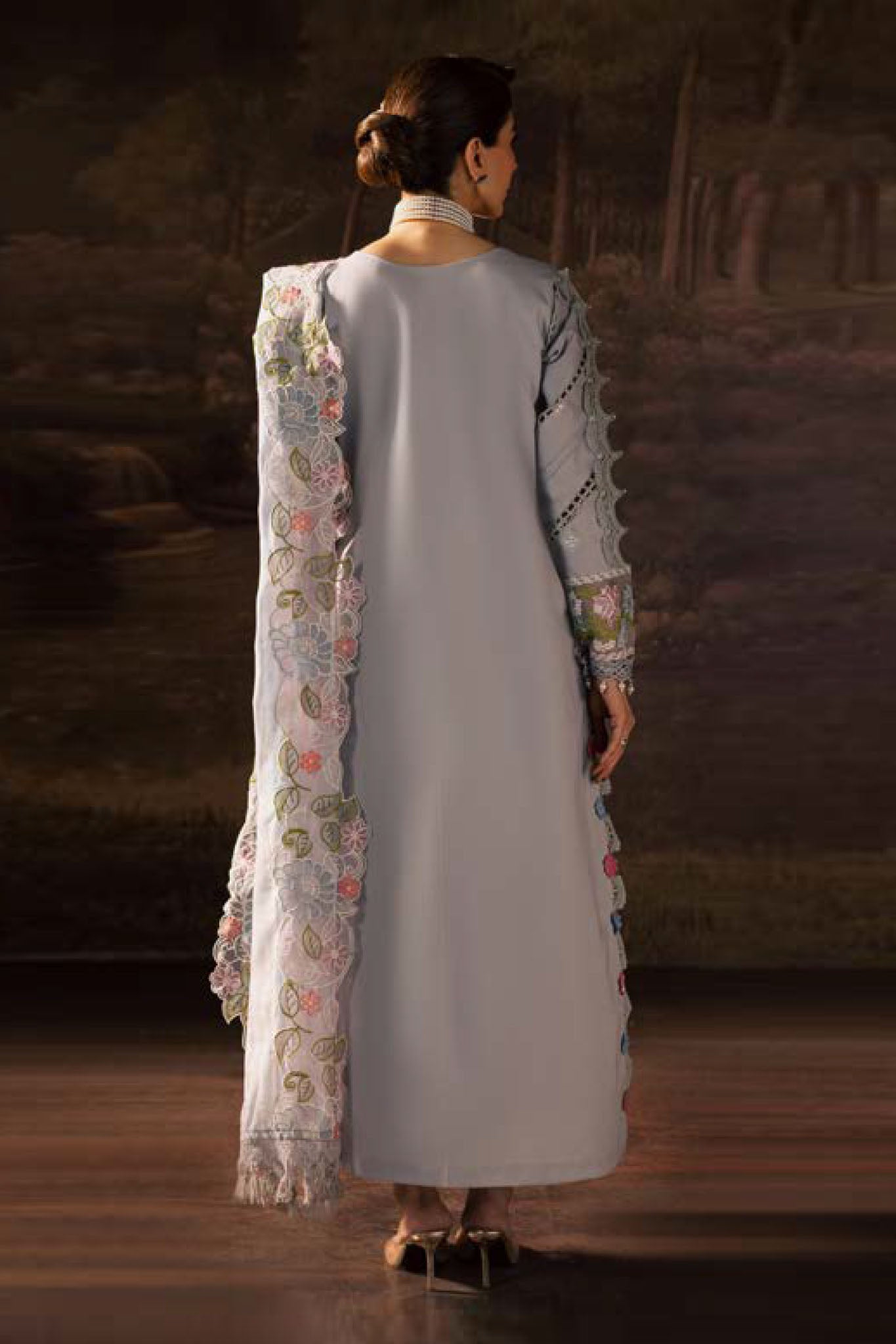 Enchanted Tales By Parishay Unstitched 3 Piece Luxury Lawn Collection'2025-P-ET-09