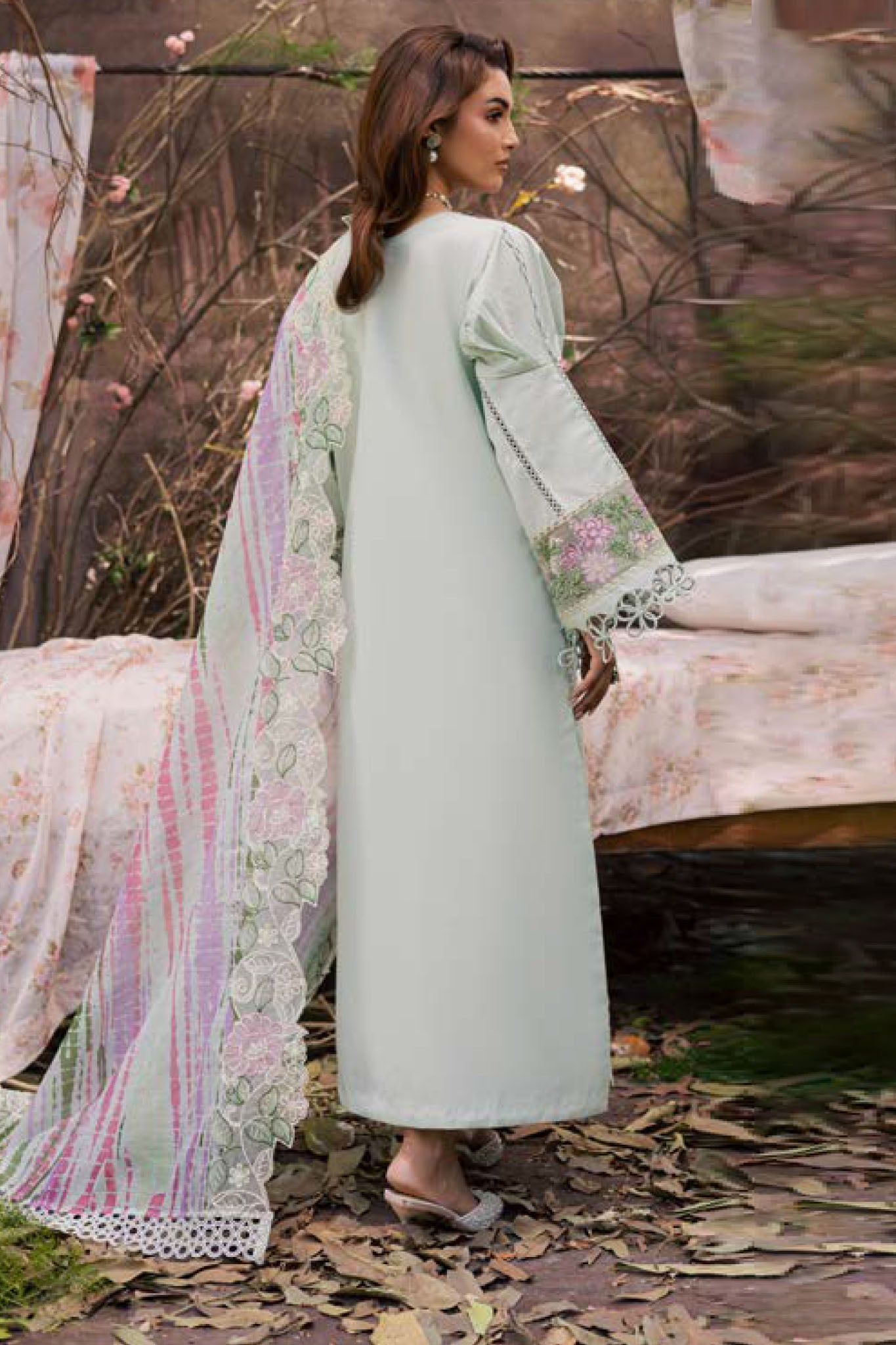 Enchanted Tales By Parishay Unstitched 3 Piece Luxury Lawn Collection'2025-P-ET-11