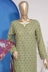 HZ Platinum Unstitched 3 Piece Digital Printed Co Ords Collection'2024-PCP-31