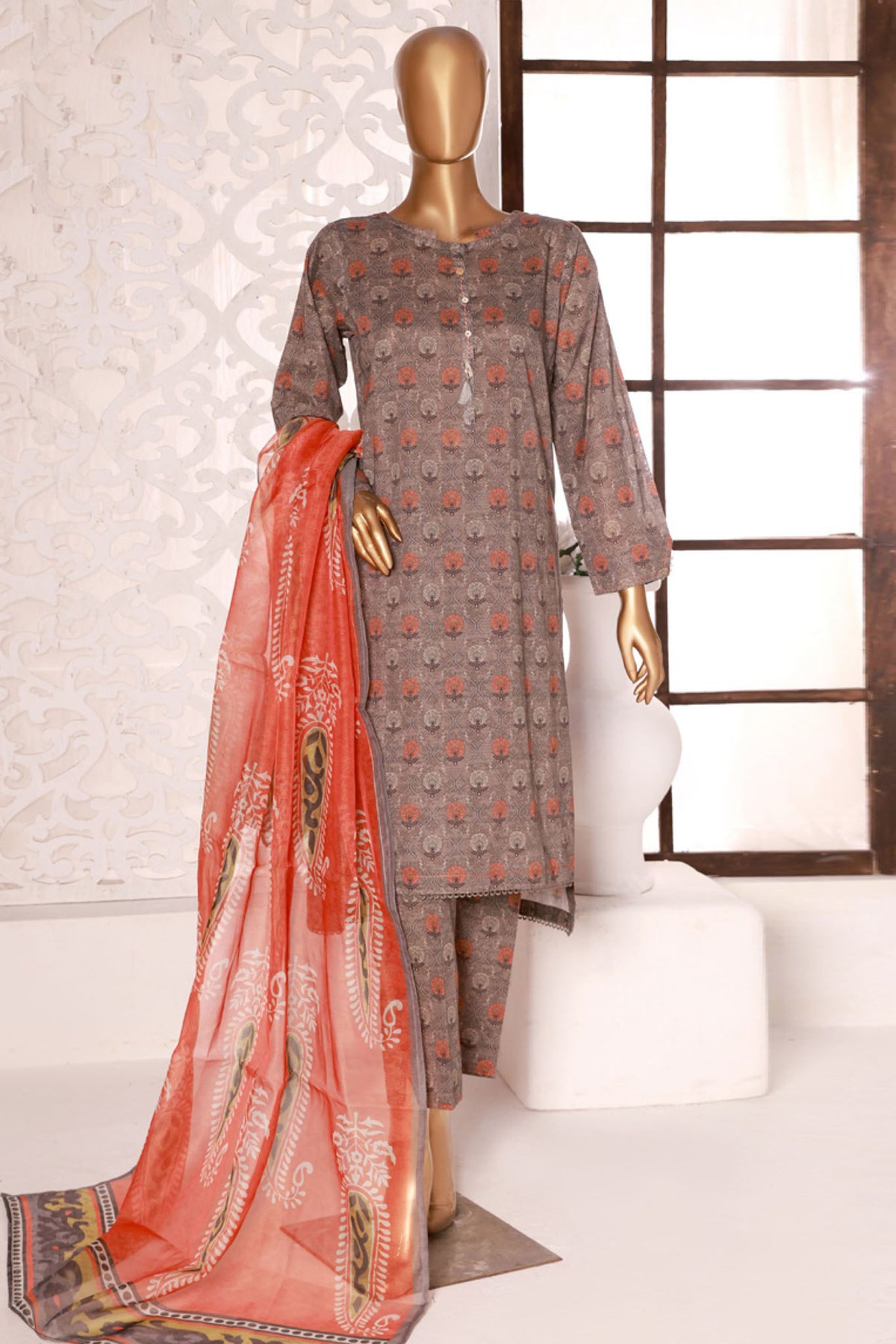 Kaavish By HZ Stitched 3 Piece Printed Co Ords Collection'2024-PCD-402