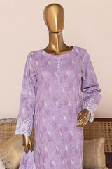 HZ Unstitched 3 Piece Premium Chikankari Collection'2025-PCE-959