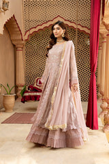 Manahils Stitched Formals Kurti-B-006-Lilac