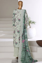Laser Fusion By Sada Bahar Stitched 3 Piece Chikankari Khaddar Collection'2025-PCK-01-Pista