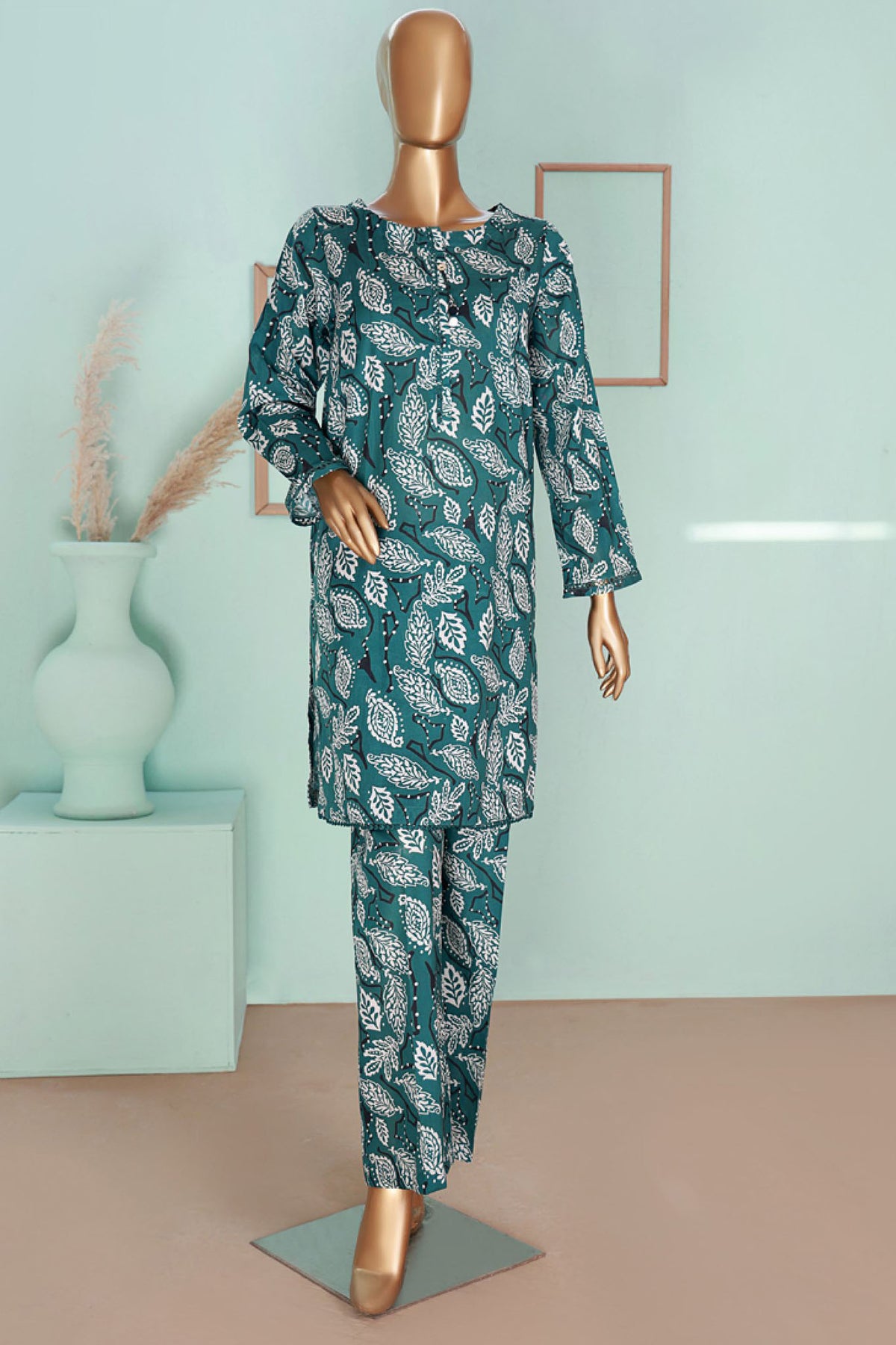 Afsane Eid Drop By HZ Stitched 2 Piece Printed Co Ords Collection'2024-PCL-403