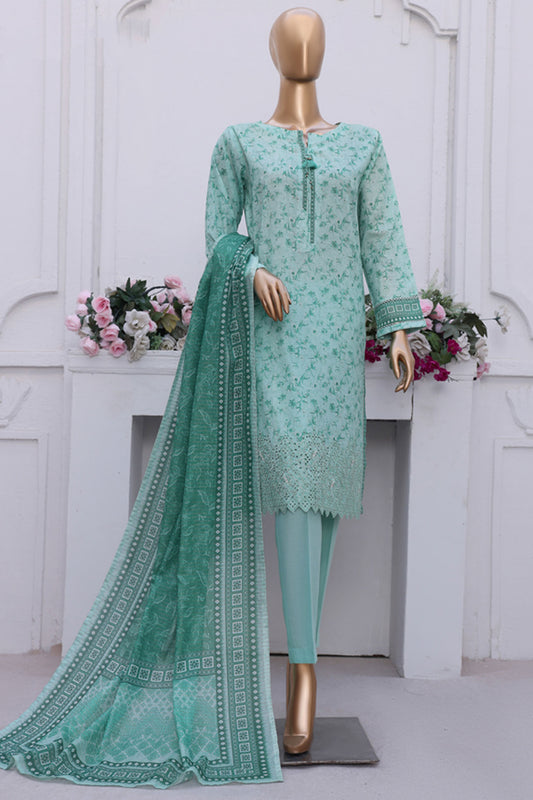 Aashkaar By HZ Stitched 3 Piece Emb Lawn Vol-2 Collection-PEC-116