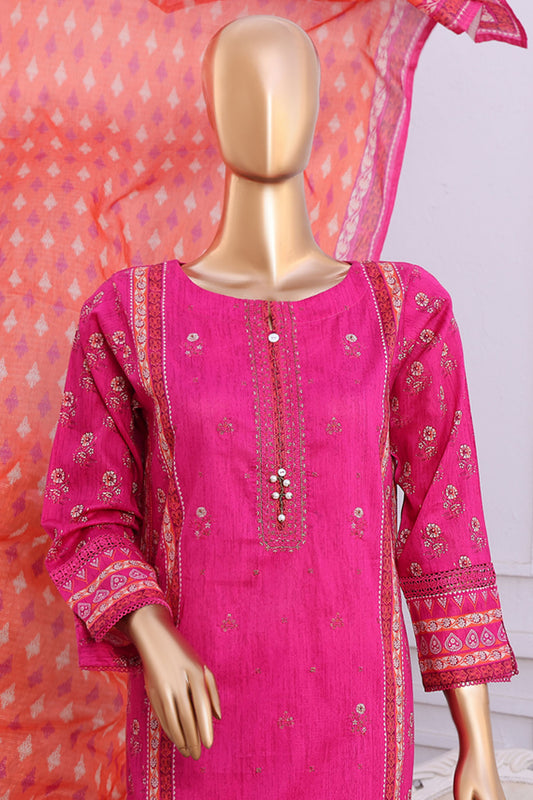 Aashkaar By HZ Stitched 3 Piece Emb Lawn Vol-2 Collection-PEC-124