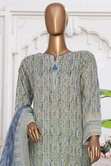 Printkari By HZ Stitched 3 Piece Emb Chikankari Vol-02 Collection'2025-PEC-201