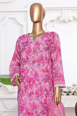 Printkari By HZ Stitched 3 Piece Emb Chikankari Vol-02 Collection'2025-PEC-203