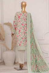 Printkari By HZ Stitched 3 Piece Emb Chikankari Vol-02 Collection'2025-PEC-204