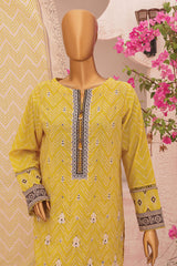 Hz Premium Unstitched 3 Piece Emb Lawn Vol-03 Collection'2024-PEC-747