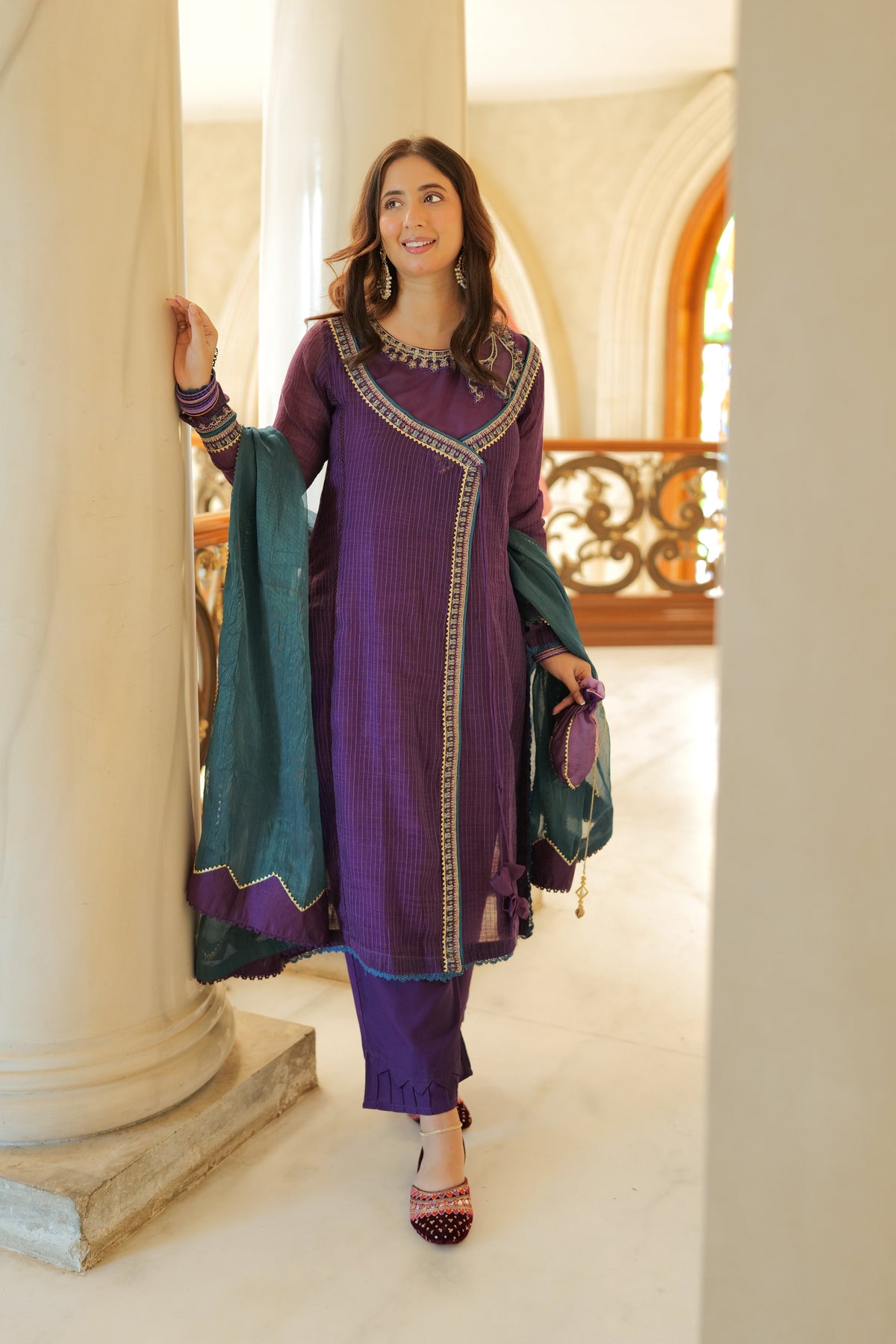 Omal By Komal Stitched 3 Piece Summer Collection'2025-Zayna – 3Pc