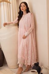 Azure Ensembles Unstitched 3 Piece Festive Formals Collection'2024-Pink Delight