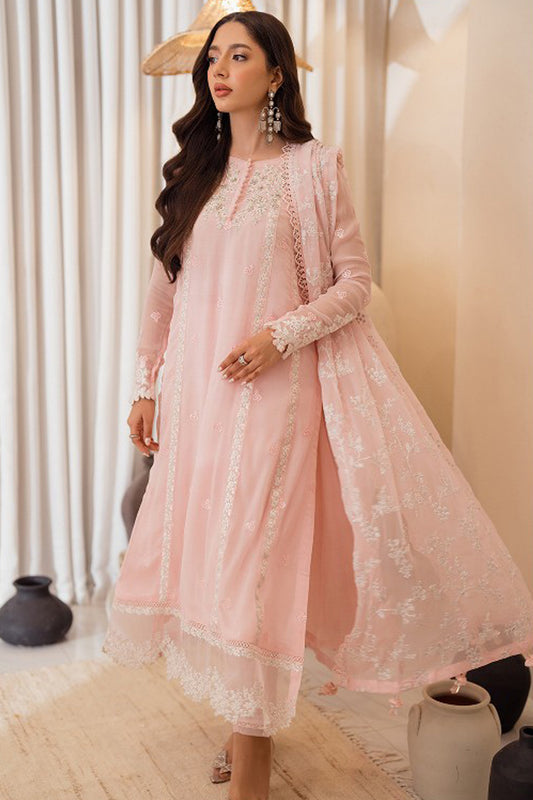 Azure Ensembles Unstitched 3 Piece Festive Formals Collection'2024-Pink Delight