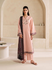 Ayra Solids by Garnet Stitched 3 Piece Collection'2025-Pinkspire