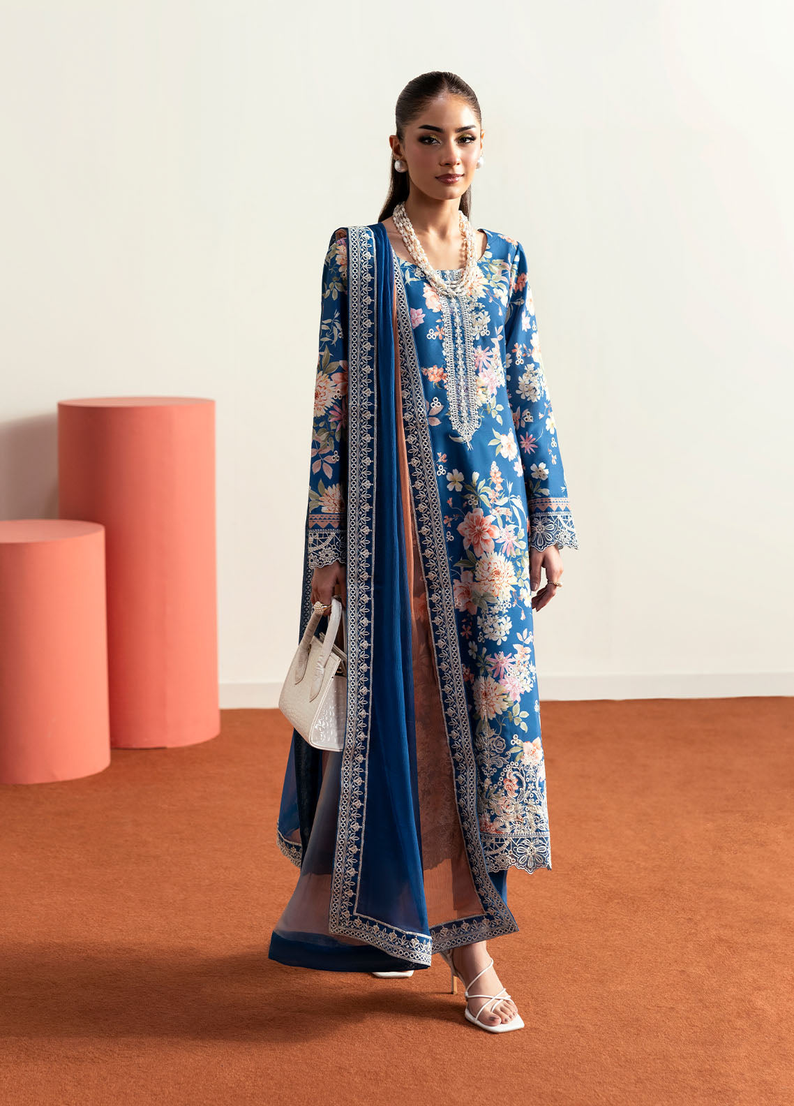 Gulaal Stitched 3 Piece Basic Lawn Collection'2025-Serenade