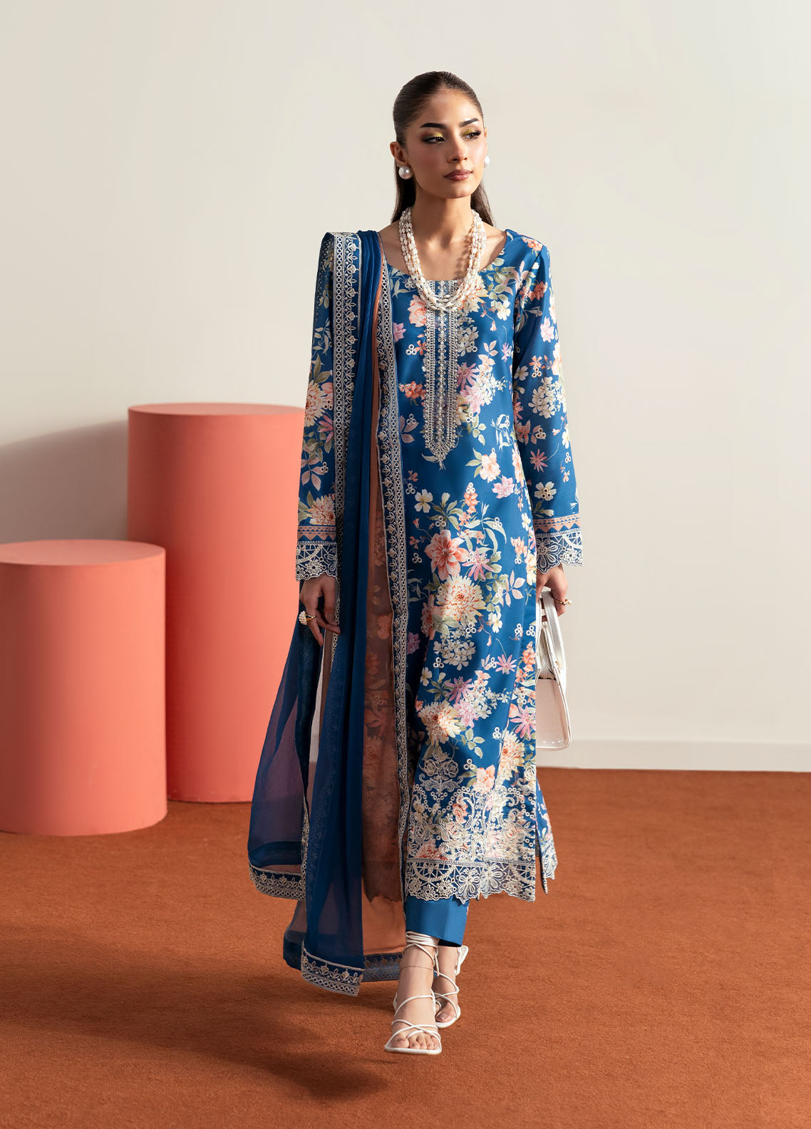 Gulaal Stitched 3 Piece Basic Lawn Collection'2025-Serenade
