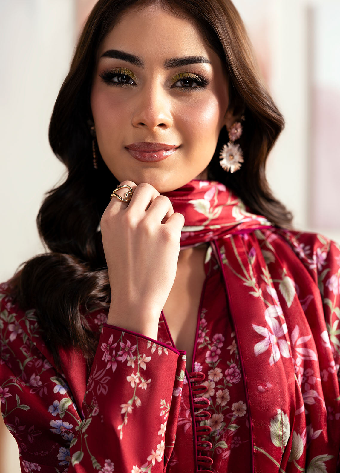 Gulaal Stitched 3 Piece Basic Lawn Collection'2025-Aster