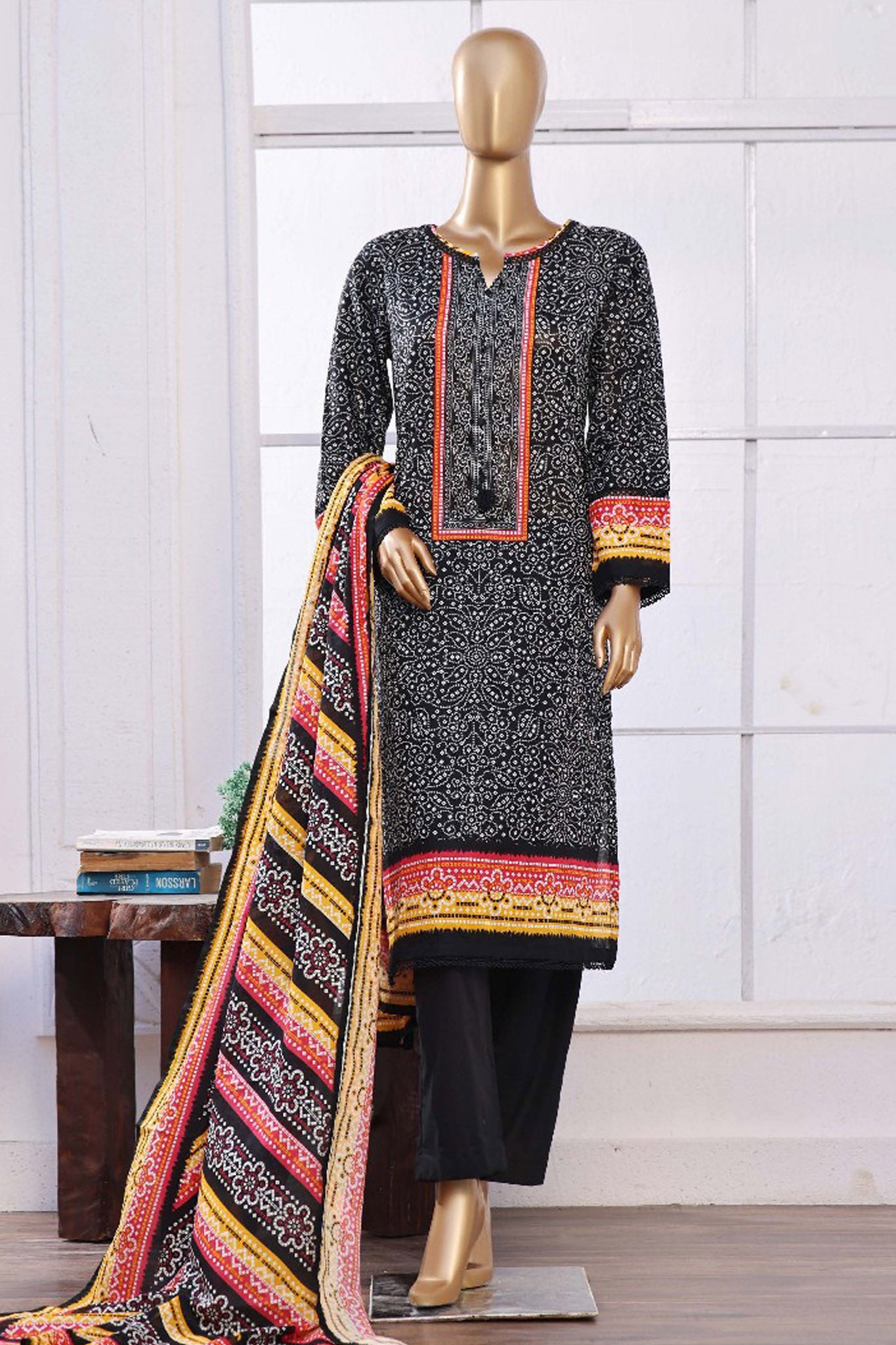 Sada Bahar Stitched 3 Piece Printed Lawn Vol-08 Collection'2024-PL-310 ...