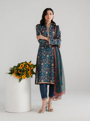 Gulaal Stitched 3 Piece Summer Basics Lawn Pret Suit-Elio