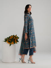 Gulaal Stitched 3 Piece Summer Basics Lawn Pret Suit-Elio
