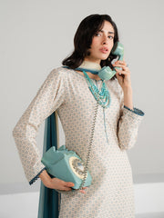 Gulaal Stitched 3 Piece Summer Basics Lawn Pret Suit-Virel