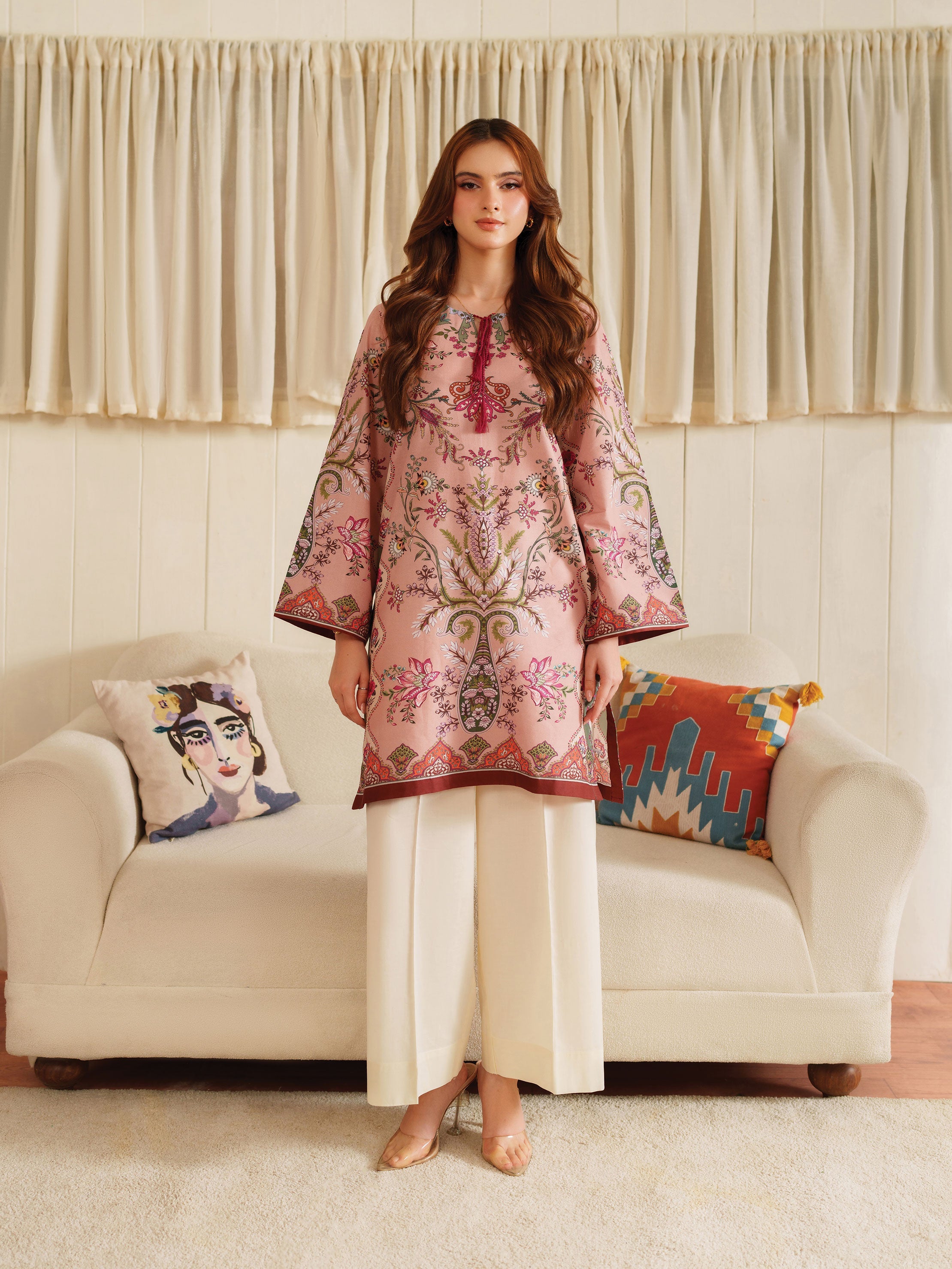 The Bloom Edit by Garnet Stitched 2 Piece Summer Collection'2025-Plush