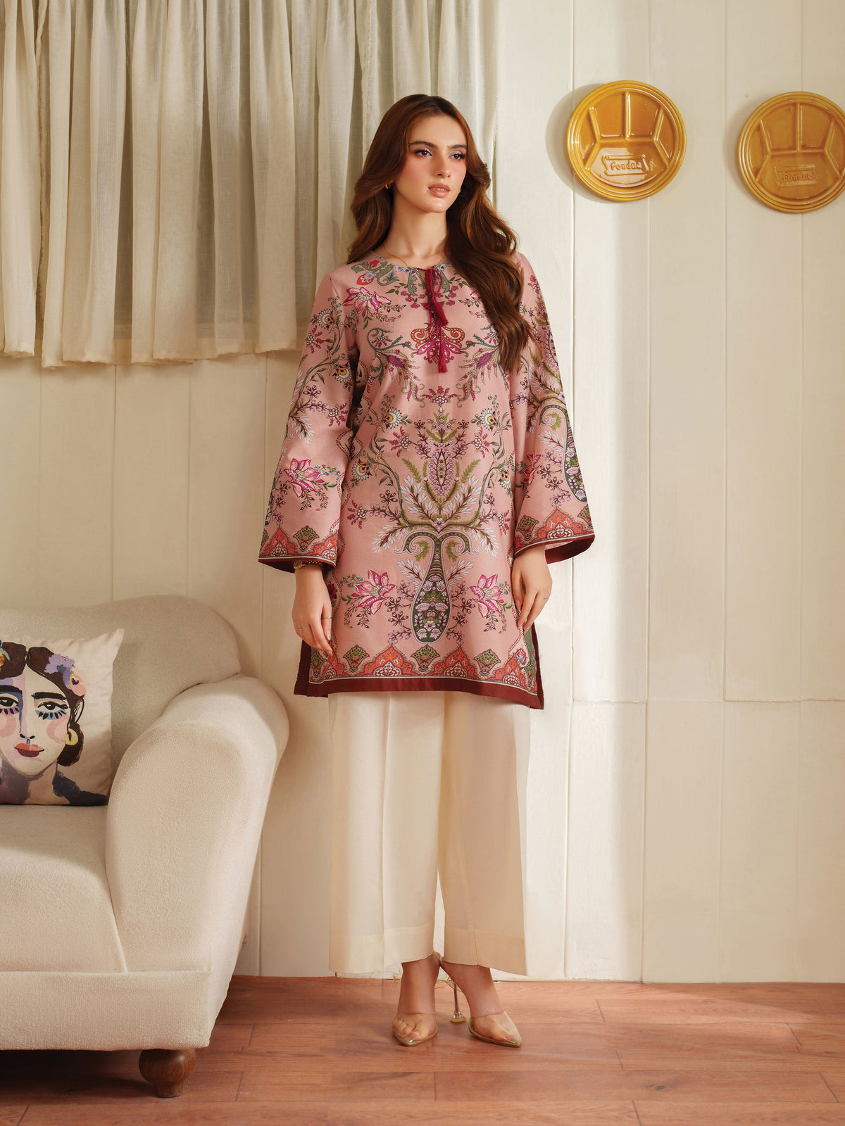 The Bloom Edit by Garnet Stitched 2 Piece Summer Collection'2025-Plush
