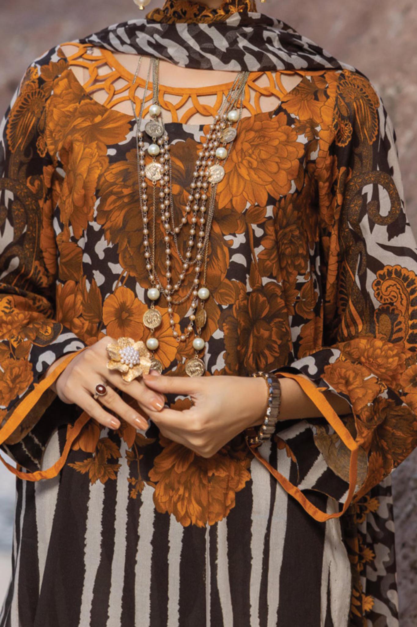 Print Melody By Charizma Unstitched 3 Piece Printed Lawn Vol-03 Collection'2024-PM4-18
