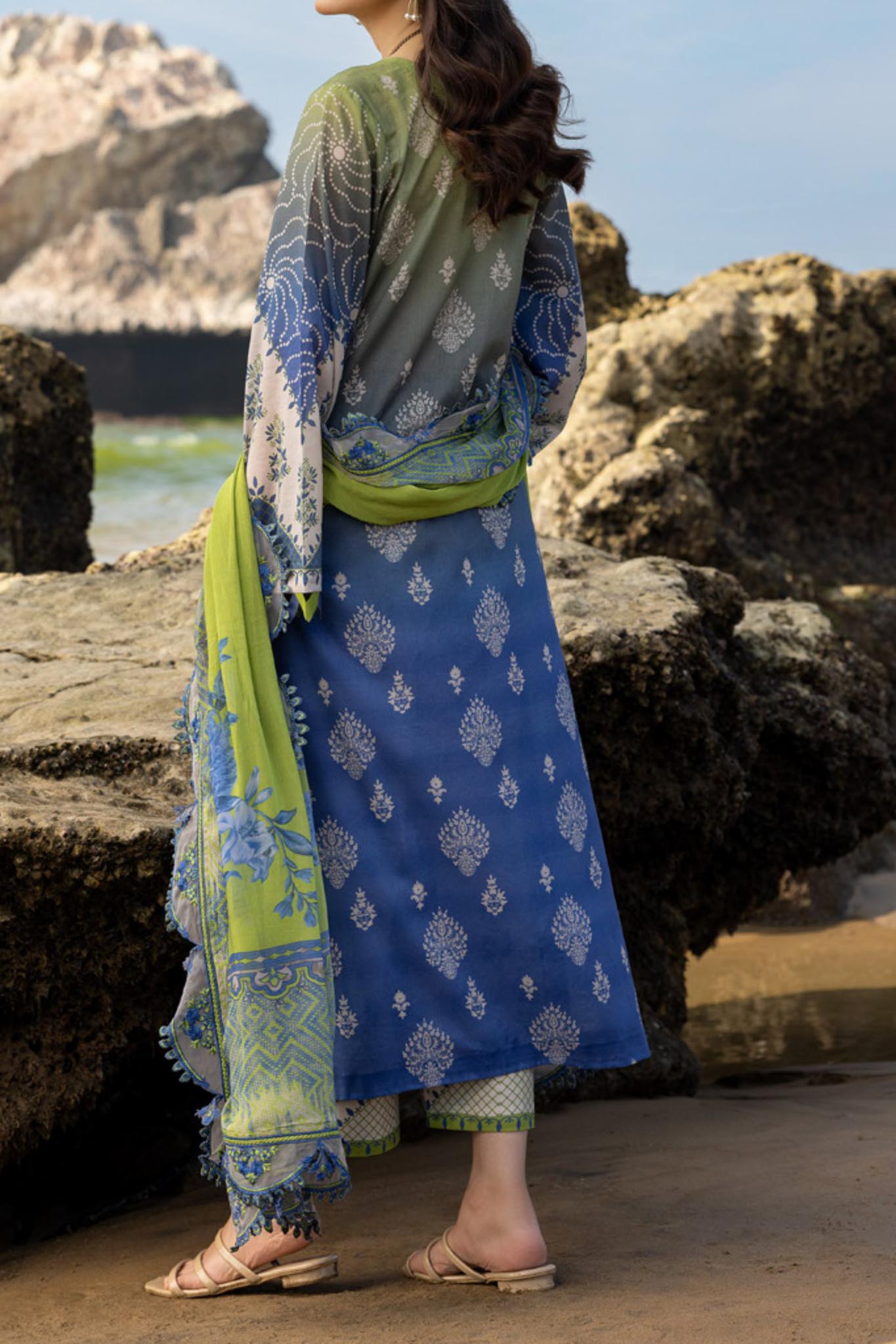 Print Melody By Charizma Unstitched 3 Piece Printed Lawn Vol-03 Collection'2024-PM4-22