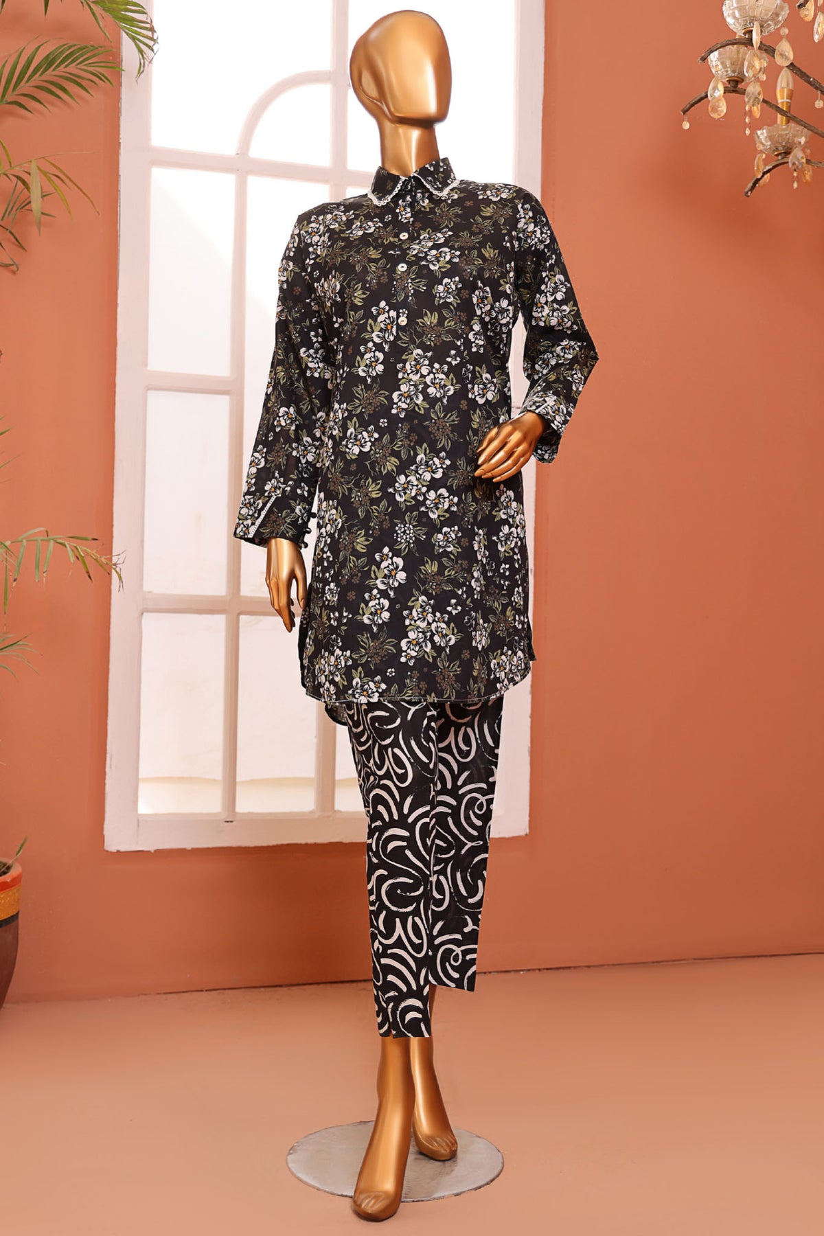 Afsaane By HZ Stitched 2 Piece Co Ords Printed Lawn Vol-01 Collection-PMS-105