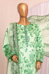 HZ Platinum Unstitched 3 Piece Digital Printed Lawn Vol-03 Collection'2025-PPC-194