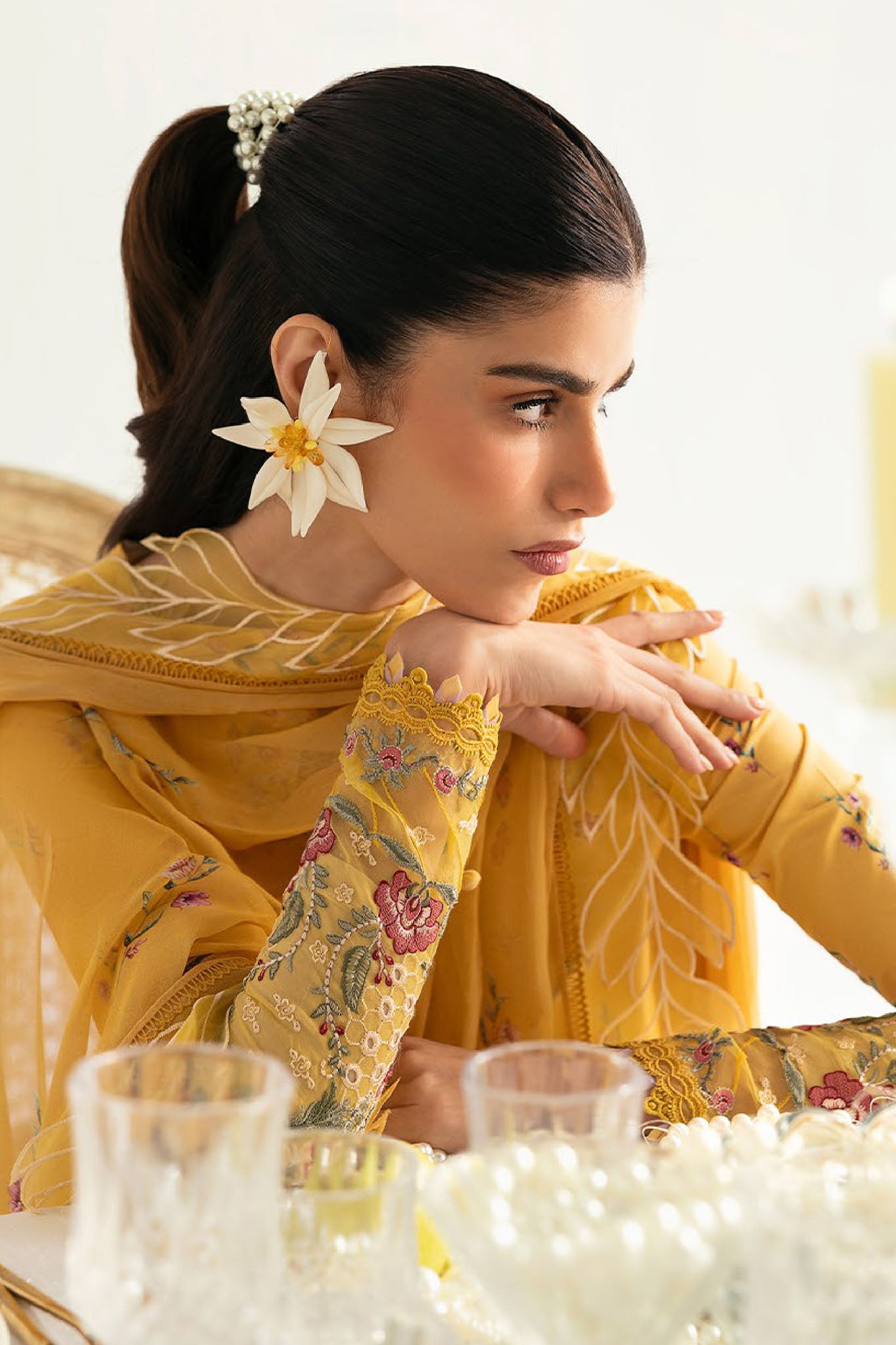 Qprints By Qalamkar Unstitched 3 Piece Printed Lawn Collection-PQ-03-B-Mehr