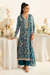 Qprints By Qalamkar Unstitched 3 Piece Printed Lawn Collection-PQ-04-B-Rhea