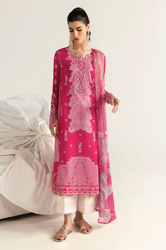 Qprints By Qalamkar Unstitched 3 Piece Printed Lawn Collection-PQ-06-B-Veda