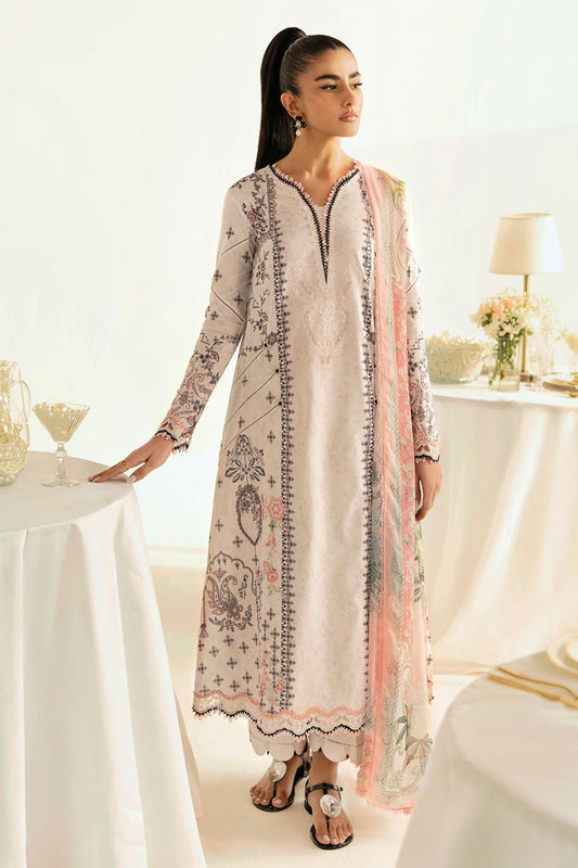 Qprints By Qalamkar Unstitched 3 Piece Printed Lawn Collection-PQ-09-A-Lyra