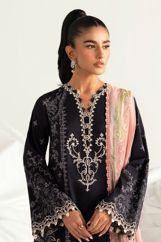 Qprints By Qalamkar Unstitched 3 Piece Printed Lawn Collection-PQ-09-B-Nora