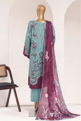Sada Bahar Stitched 3 Piece Printed Lawn Vol-10 Suit-PR-1122-FEROZI