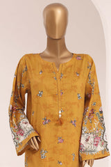Sada Bahar Stitched 3 Piece Printed Lawn Vol-10 Suit-PR-1127-MUSTARD